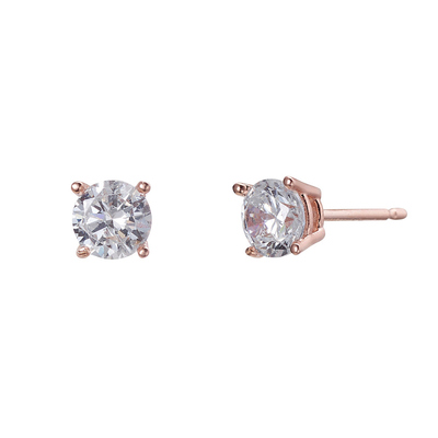 Classic 4 prong earrings