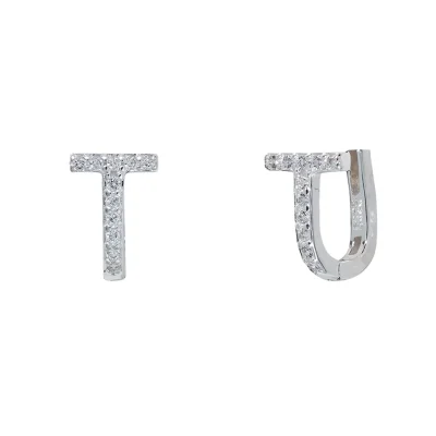 [silver 925] Small T Earring