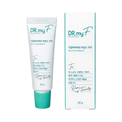 디얼마이에프 마일드 치약 휴대용 20g 저자극 고불소
