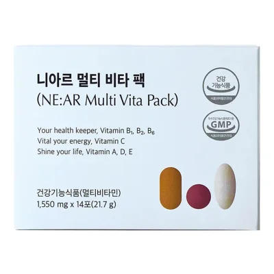 니아르 멀티 비타 팩 14포 (롯데면세점 단독)