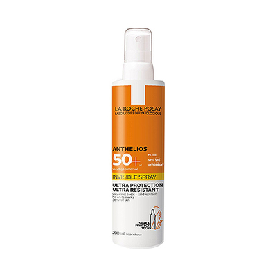 ANTHELIOS 안뗄리오스 인비저블 스프레이SPF50+ 200ml – 자외선 차단/피부 보호/투명 썬스프레이