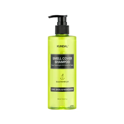 쿤달 올데이 스멜커버 청소년 샴푸 400ml (라임바질앤만다린)