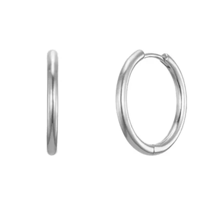 Basic ring earring_15mm