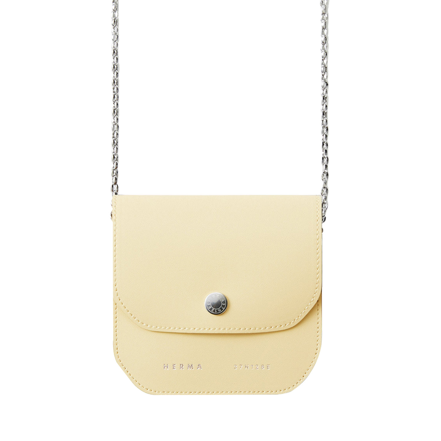 롯데면세점 [헤르마] 쁘띠 체인지갑 버터 Ptit Chain Purse Butter
