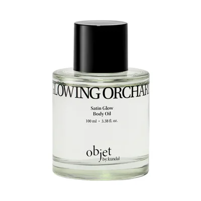 [오브제바이쿤달] 새틴 글로우 바디오일 100ml (글로잉오차드)