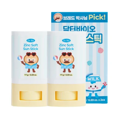 닥터바이오 징크 소프트 선 스틱 17g+17g