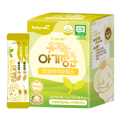 베이비락 유기농 아기장군 (30포)
