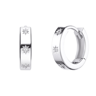 SA24A84N Silver 귀걸이