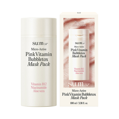 숨37 마이크로액티브 버블톡스 마스크 100ml