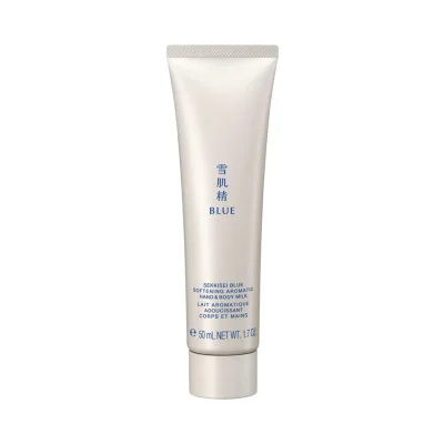 SEKKISEI BLUE SOFTENING AROMATIC HAND & BODY MILK 50ml