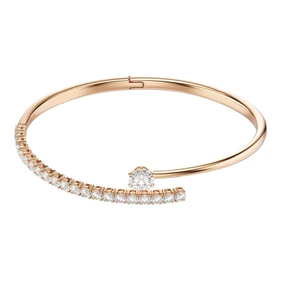 MATRIX:BANGLE OPEN WHITE/ROS M