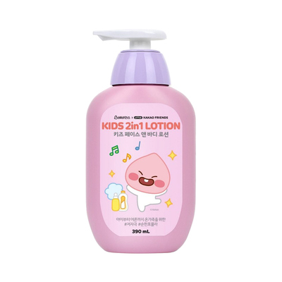 BB리틀프렌즈 키즈 바디로션 어피치 390ml
