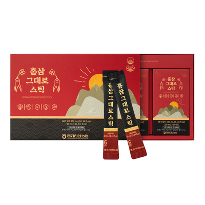 6년근 홍삼그대로스틱 30포