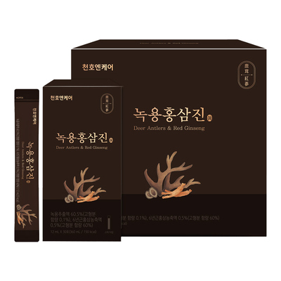 녹용홍삼스틱 녹용홍삼진(60포)