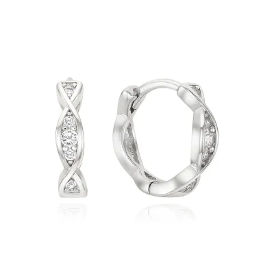 Oval Curve Earrings