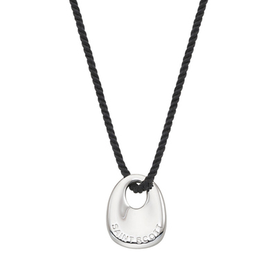 Mont Logo Long Rope Strap Necklace