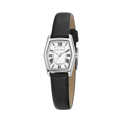 NUOVO TEMPO 가죽 시계 JWT2LE3BS205WHBK0