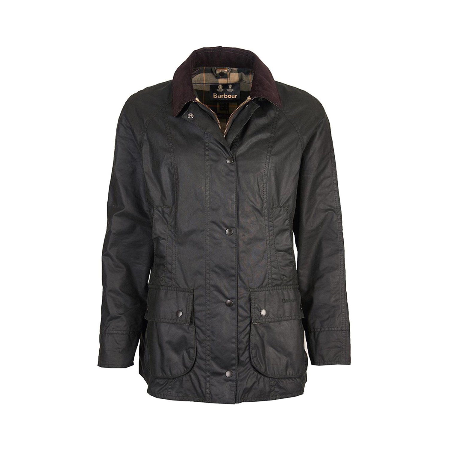 BARBOUR BEADNELL WAX JACKET_SAGE