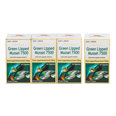 순수초록홍합 7500mg 60캡슐 X 3 (사은품 60캡슐 추가 증정)