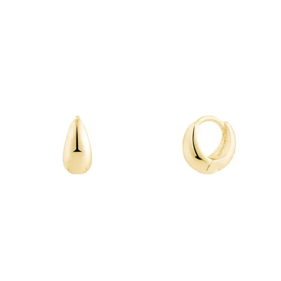 one touch earring 001 JE001_S_gold