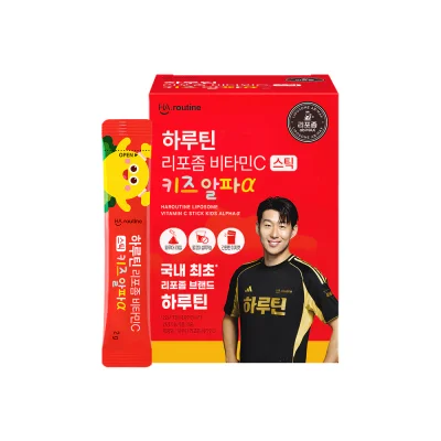 하루틴 리포좀 비타민C 스틱 키즈 알파α 30포 (1개월)