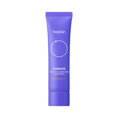 비플레인 선뮤즈 톤업&코렉팅 선크림 50ml