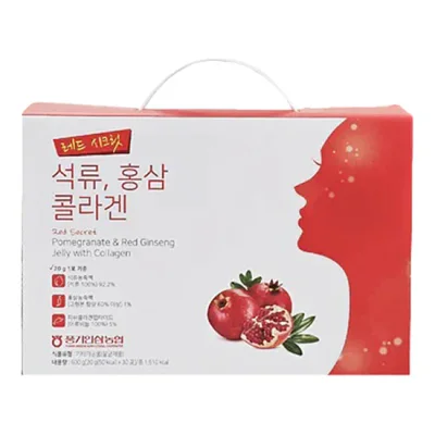 레드 시크릿 석류, 홍삼 콜라겐 20G×30포