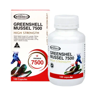 초록홍합 7500 100캡슐 PURE GREEN MUSSEL PREMIUM 7500MG 100CAPS