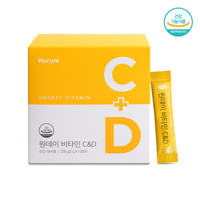 원데이 비타민 C&D 100포