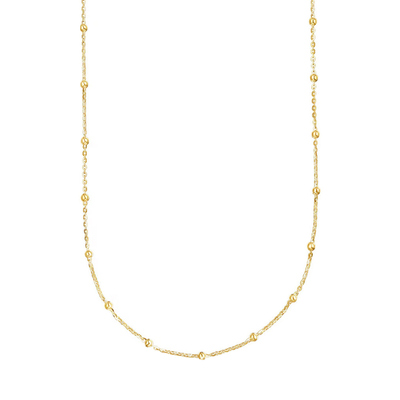 18kt gold-plated choker with TOUS Basics interspersed balls