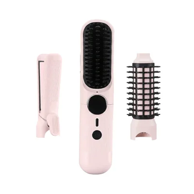 [롯데단독]3 in 1 무선고데기 베이비핑크