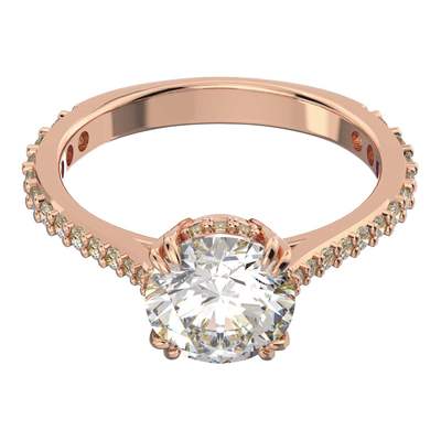 STILLA:RING RND M WHITE/ROS 52