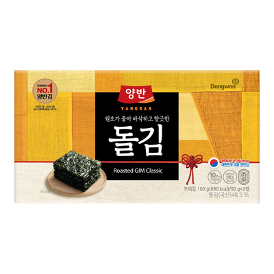 양반 돌김96호 (50g*2캔)