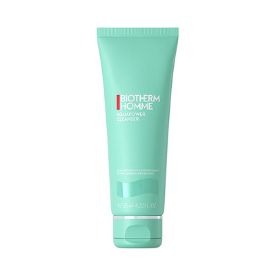 비오템 옴므 아쿠아파워 클렌저 -촉촉한 클렌징 125ML (남성용)