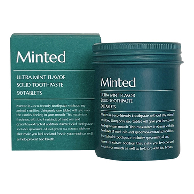 민티드 프리미엄 고체치약 90정(ultra mint flavor)