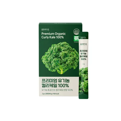 [온유바이오] 프리미엄 유기농 컬리케일 100% 20포