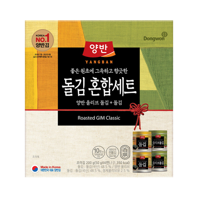 양반 돌김2종복합기획 (50g*4캔)