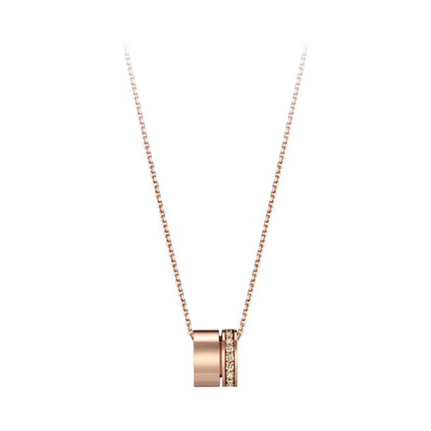 [DIDIER DUBOT] シンミナ着用☆Miss Du Ribbon Necklace 全2色 Miss. Doux Gold Necklace