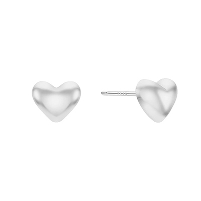 Volume Mini Heart Earring