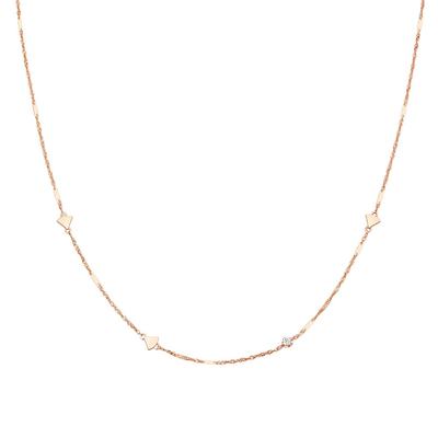 [아이유 PICK] MOSAIQUE 14K 로즈골드 목걸이 JJMSNQ5B8268R4420