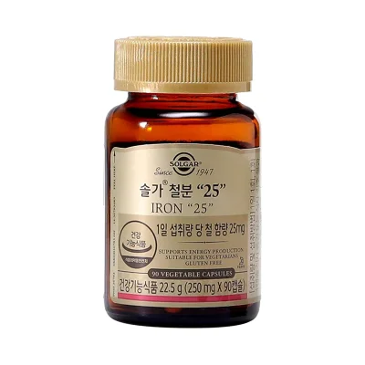 솔가 철분제 25 90캡슐
