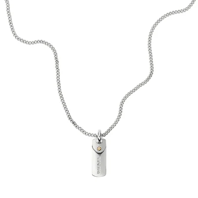 DX1116040. NECKLACE SILVER