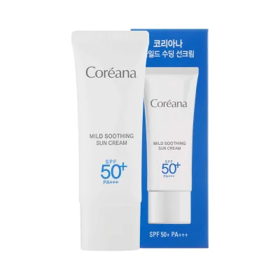 코리아나 마일드 수딩 선크림 40ml