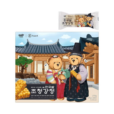 한국 쌀 조청 강정