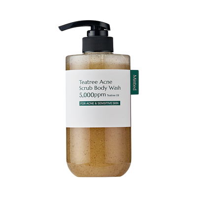 민티드 티트리 아크네 스크럽 바디워시 500ml
