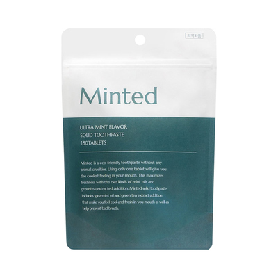 민티드 프리미엄 고체치약 180정(ultra mint flavor)