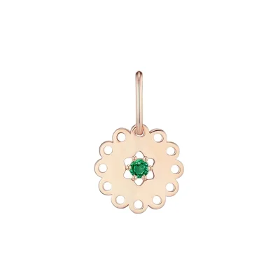 MERL 14K 로즈골드 펜던트 JJMLPQ6B7553R4000