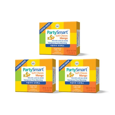 파티스마트 망고츄(숙취해소) 10p x 3SET