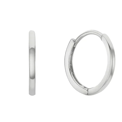 Mon Round Hoop Earring