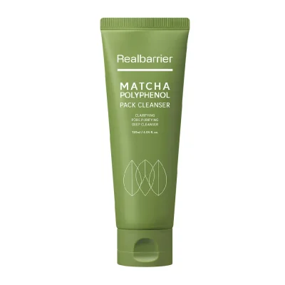 리얼베리어 말차 폴리페놀 팩 클렌저 120ml
